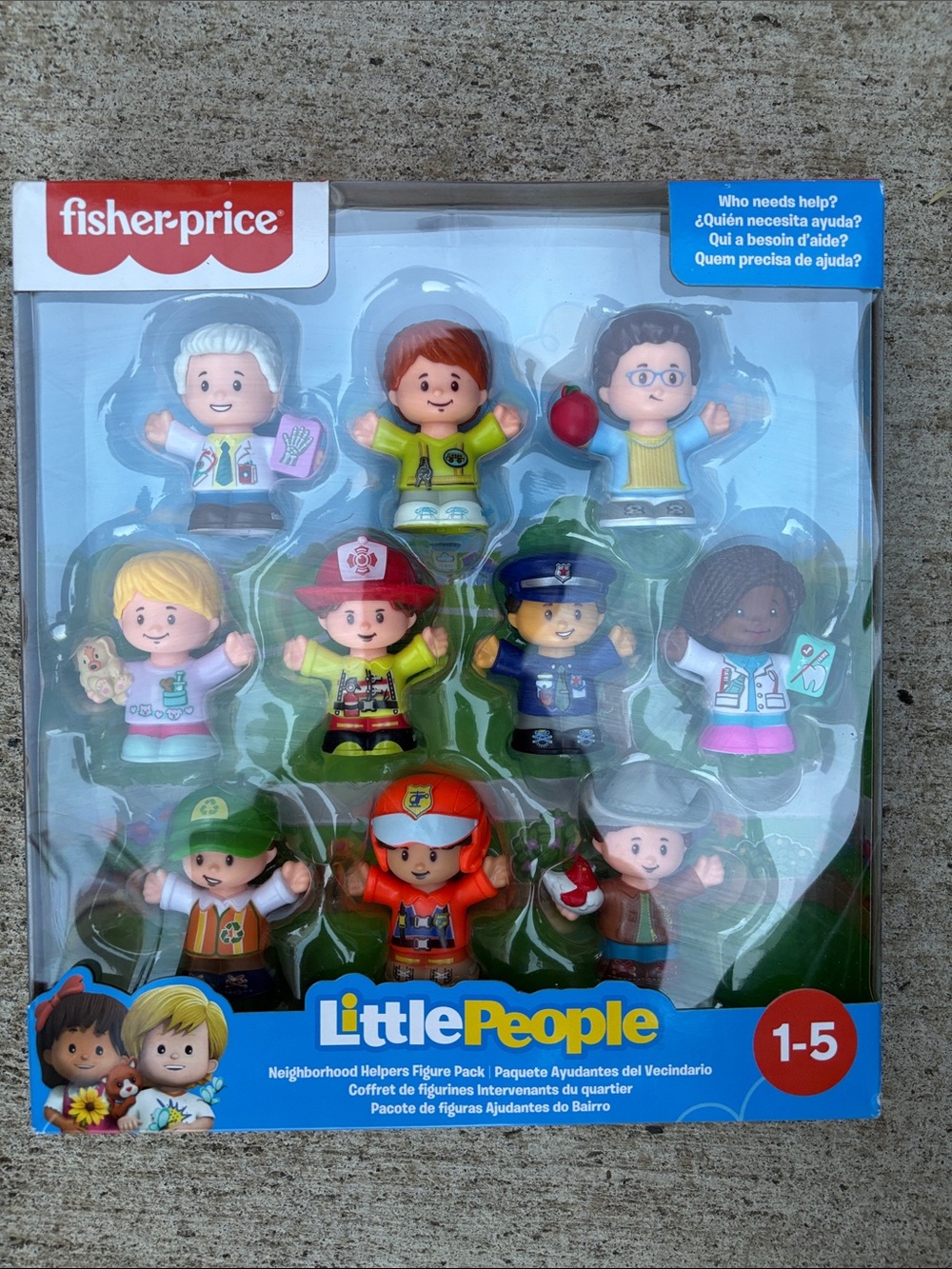 Fisher-Price Little People Neighborhood Helpers Figures - Multicolor Characters